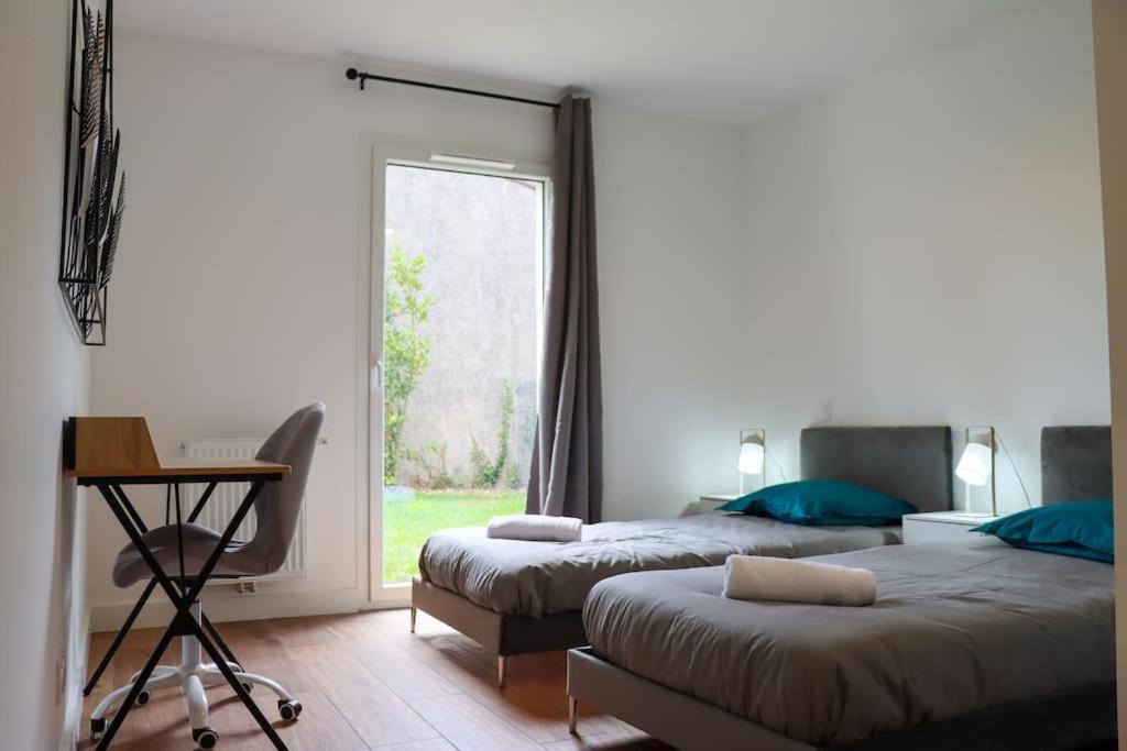 Les Cottages Jardin Elegant Et Ambiance Cosy Бискаррос Экстерьер фото